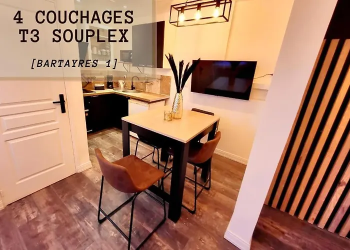 Le Bartayres 1 T3 En Souplex, Terrasse, Appartement Lourdes